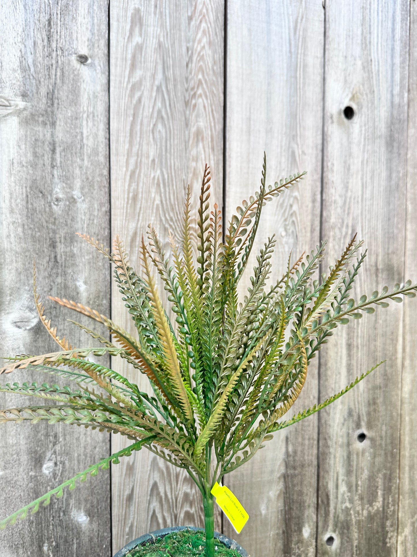 Plastic Lvs Bush 57355SAGE