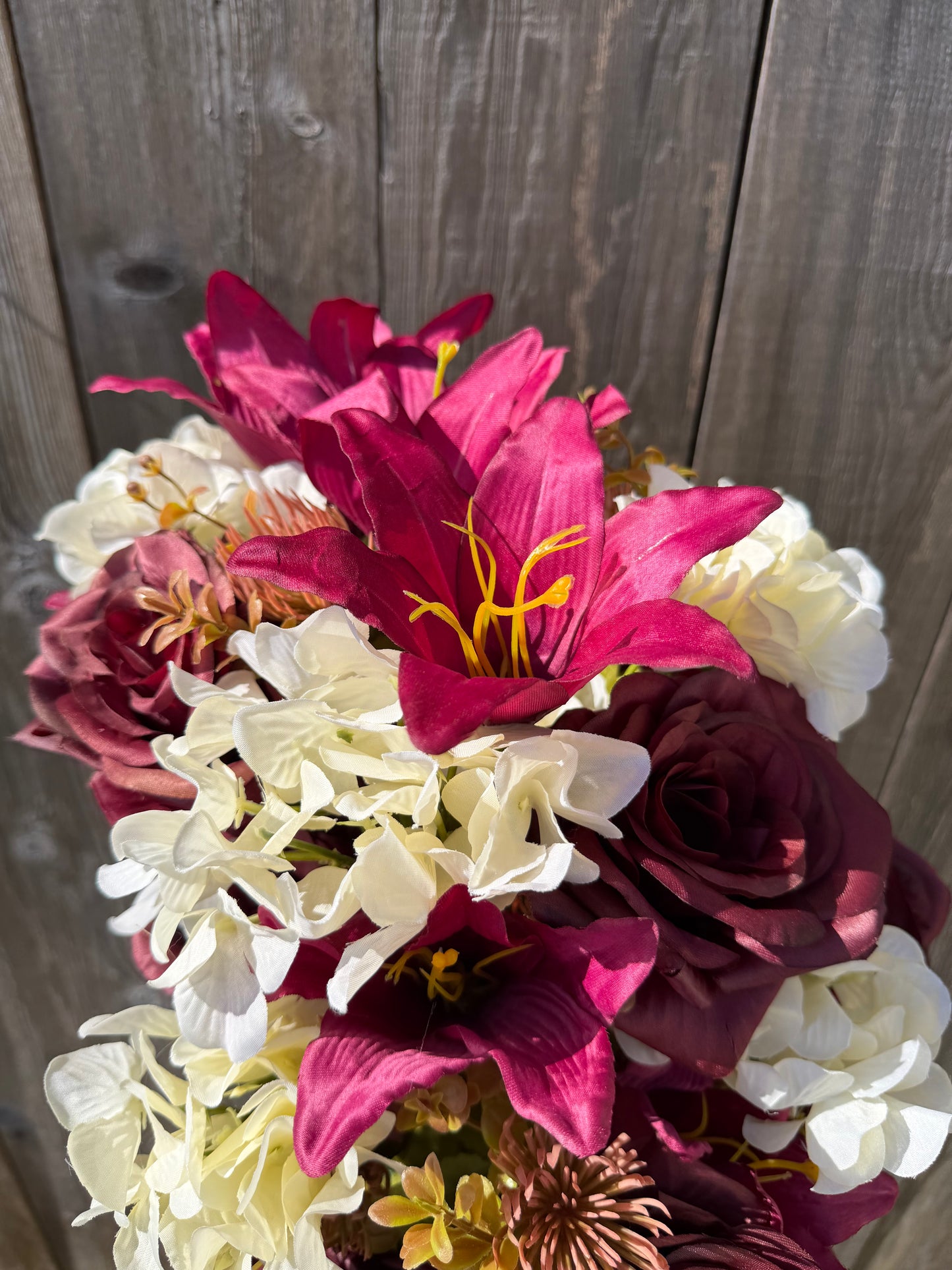 28 IN ROSE HYDRANGEA LILY 85340-BGBE