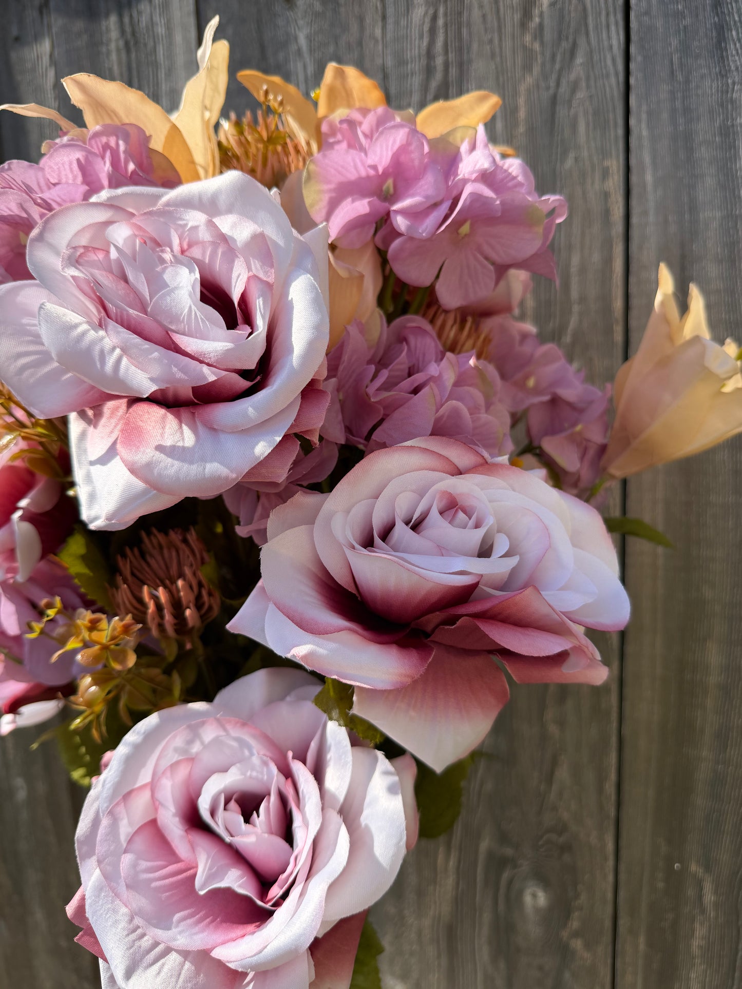 28 IN ROSE HYDRANGEA LILY 85340-BELV