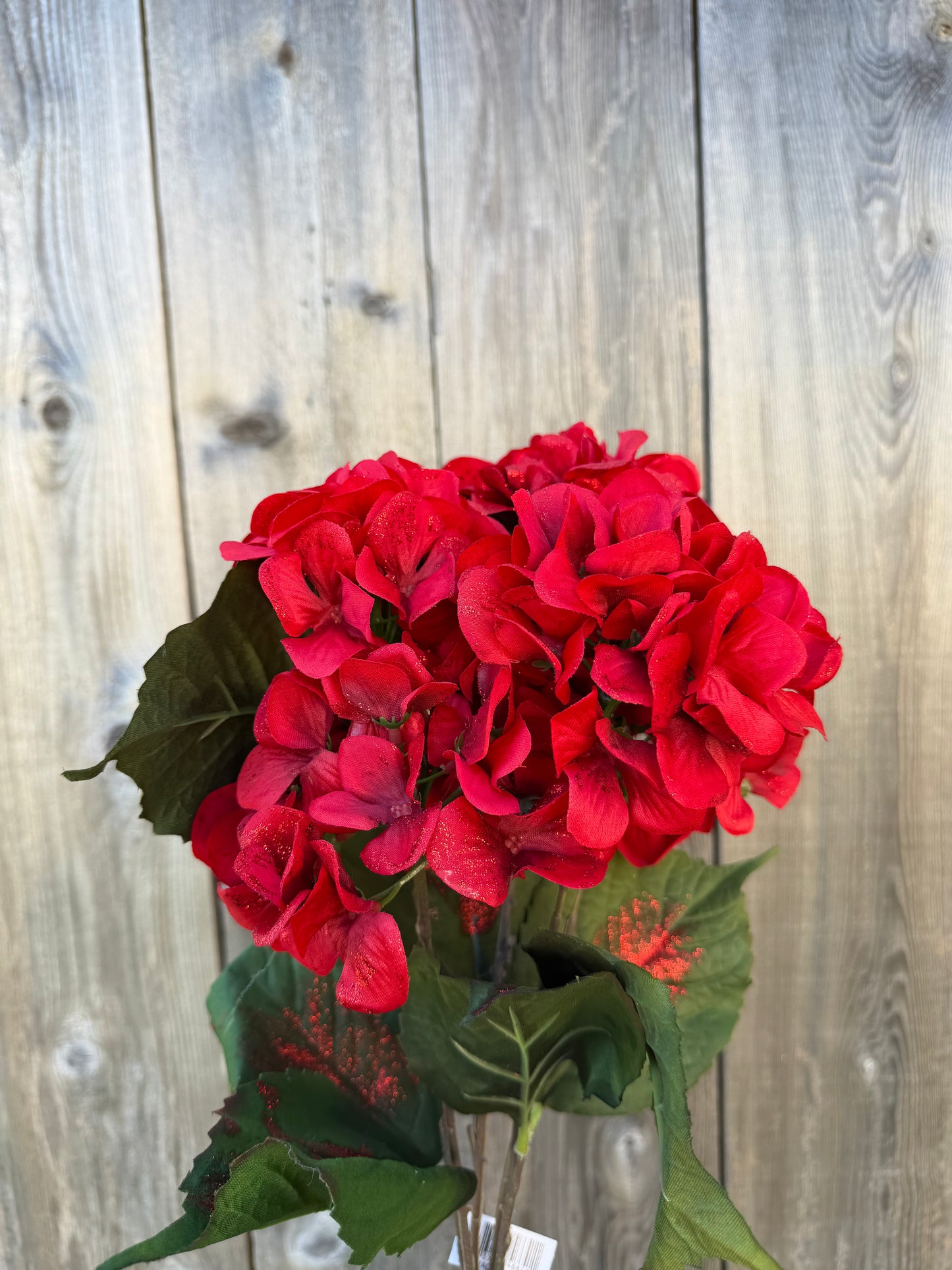 HYDRANGEA BSH W/GLIT RD 46641