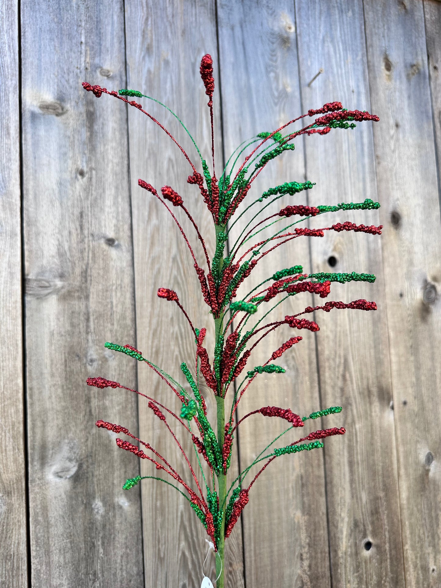 GLITTER CATTAIL SPRAY DCSP2053RDEM
