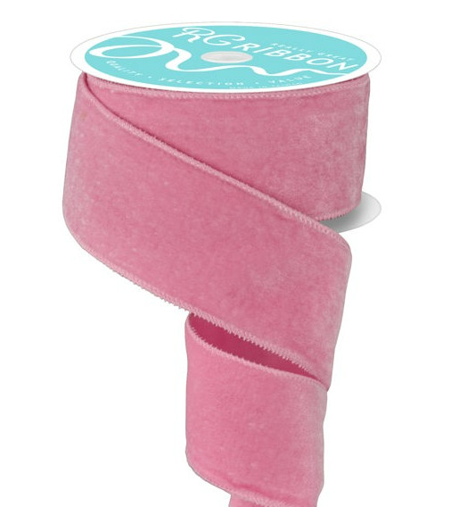 Wired Deluxe Velvet Satin Backing - Light Pink RGE165915