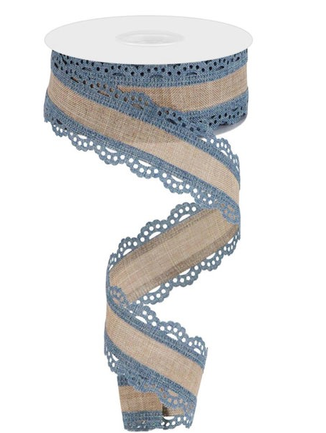 Lace Edge Royal Burlap RGA1541NT
