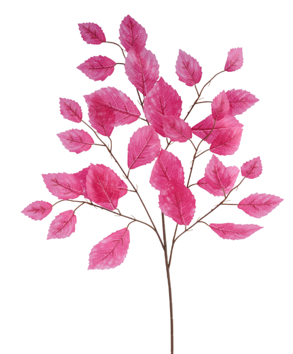 Rose Leaf Spray FG663311 (Hot Pink) SET OF SIX