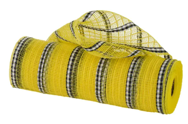 10.25" x 10yd x Lwide Fabric/Faux Jute Mesh RY8901J9