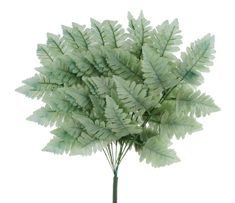APART SILK LEATHER LEAF BUSH FG629649 (SAGE GREEN)
