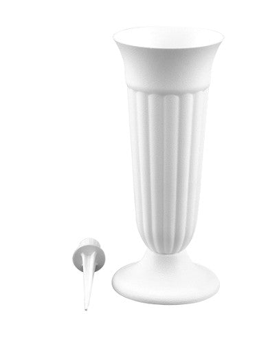 Memorial Urn-3Pc DL 3695 WHT