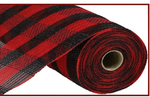Fiber/Faux Jute Check Mesh RY8307E6