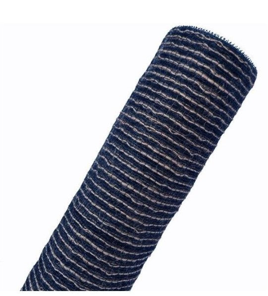 Jute Striped Mesh - Navy / Natural CRJ231-62