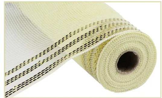 Border Stripe Metallic Mesh RY850272