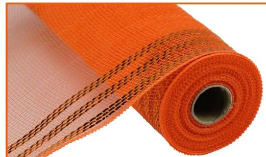 Border Stripe Metallic Mesh RY850220