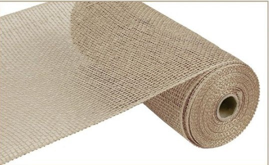 Poly Burlap Mesh - Natural CRP01-18