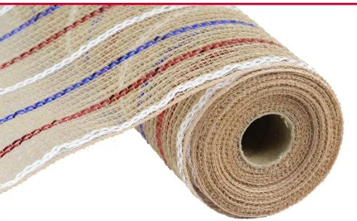 Poly/Jute/Metallic Mesh RY800788