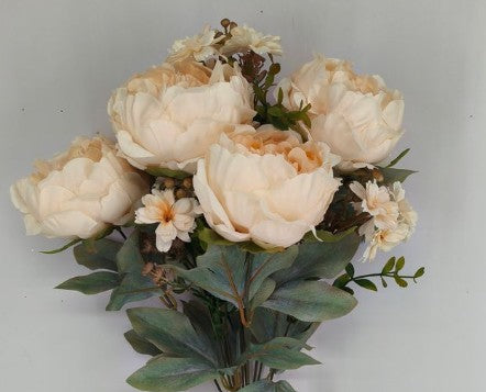 PEONY BUSH 85323-BEIGE