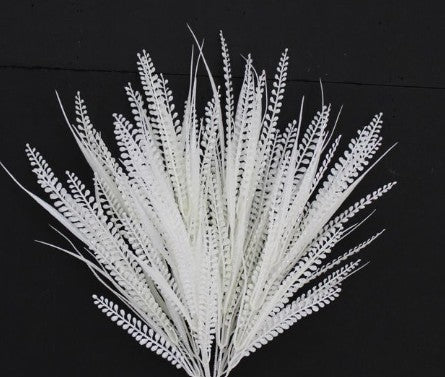 PLASTIC BUTTON FERN 85797-WT