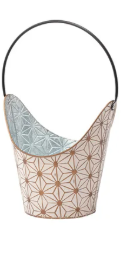Copper Burst Basket with Handle 14866