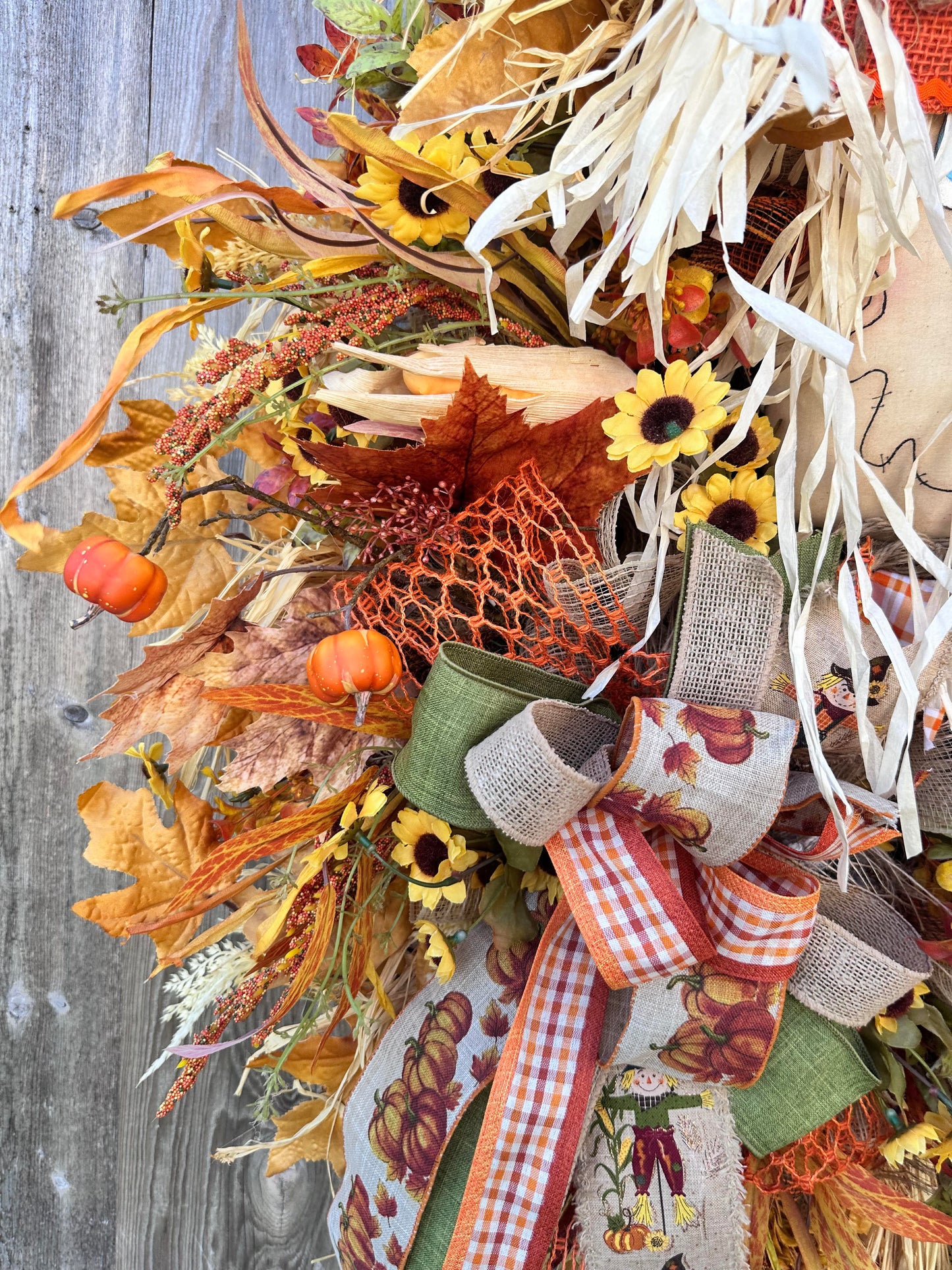 Scarecrow Wreath