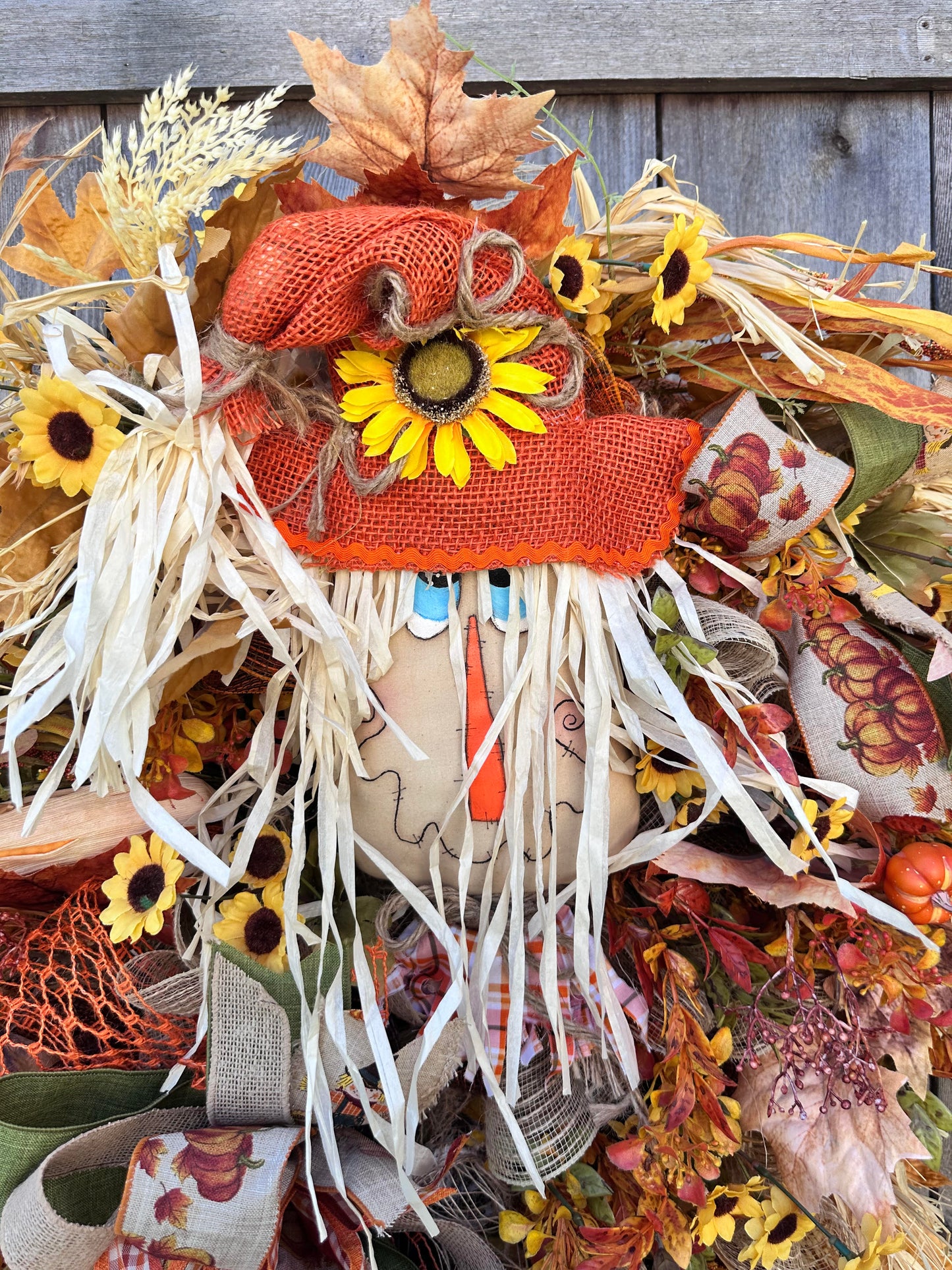 Scarecrow Wreath