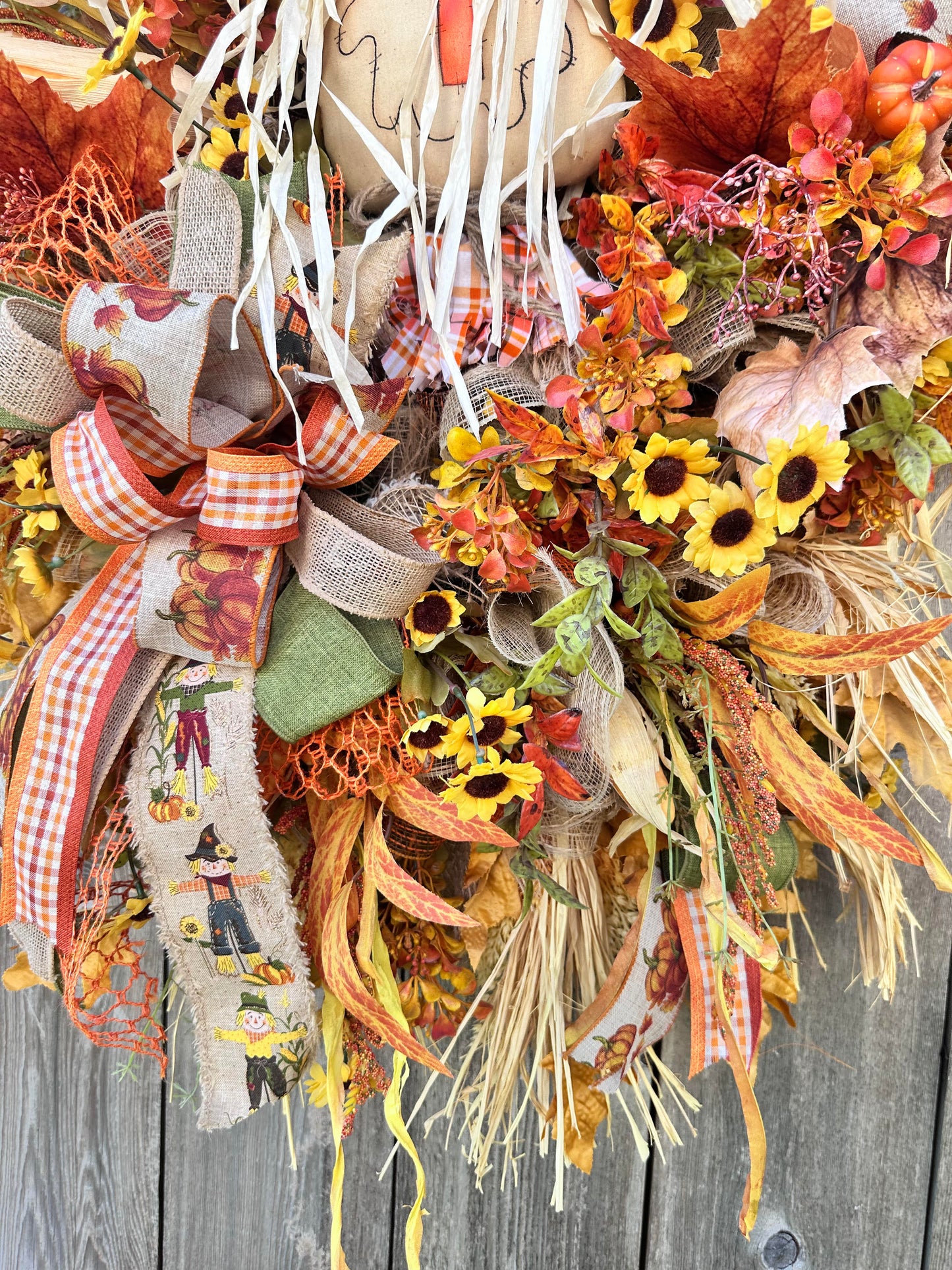 Scarecrow Wreath