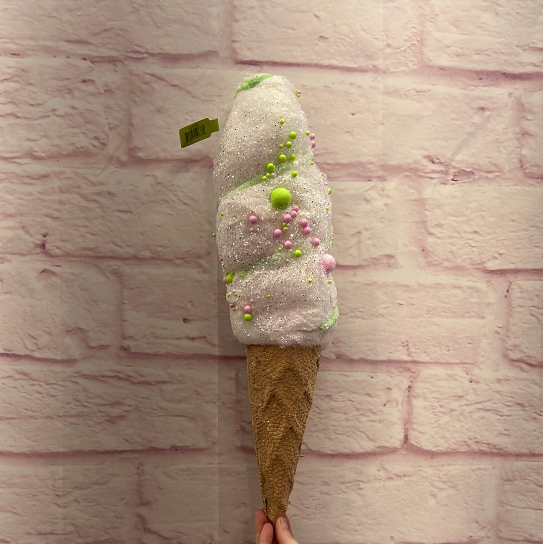 Orn Foam Ice cream Cone LG 85145PK