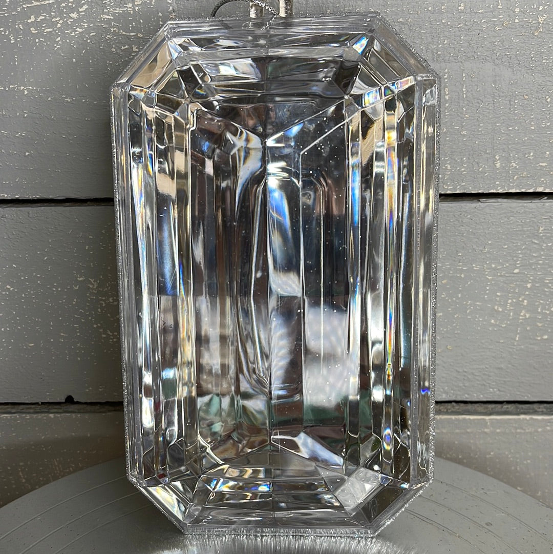 ACRYLIC EMERALD CUT PRECIOUS GEM/ Jewel MTX67416 CLID