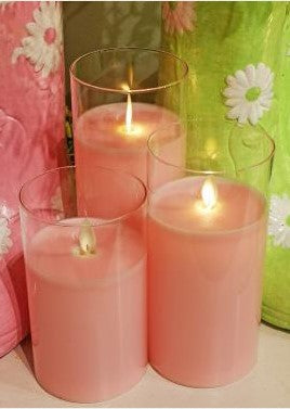 GLASS PILLAR X35/6/7 LC3310PINK