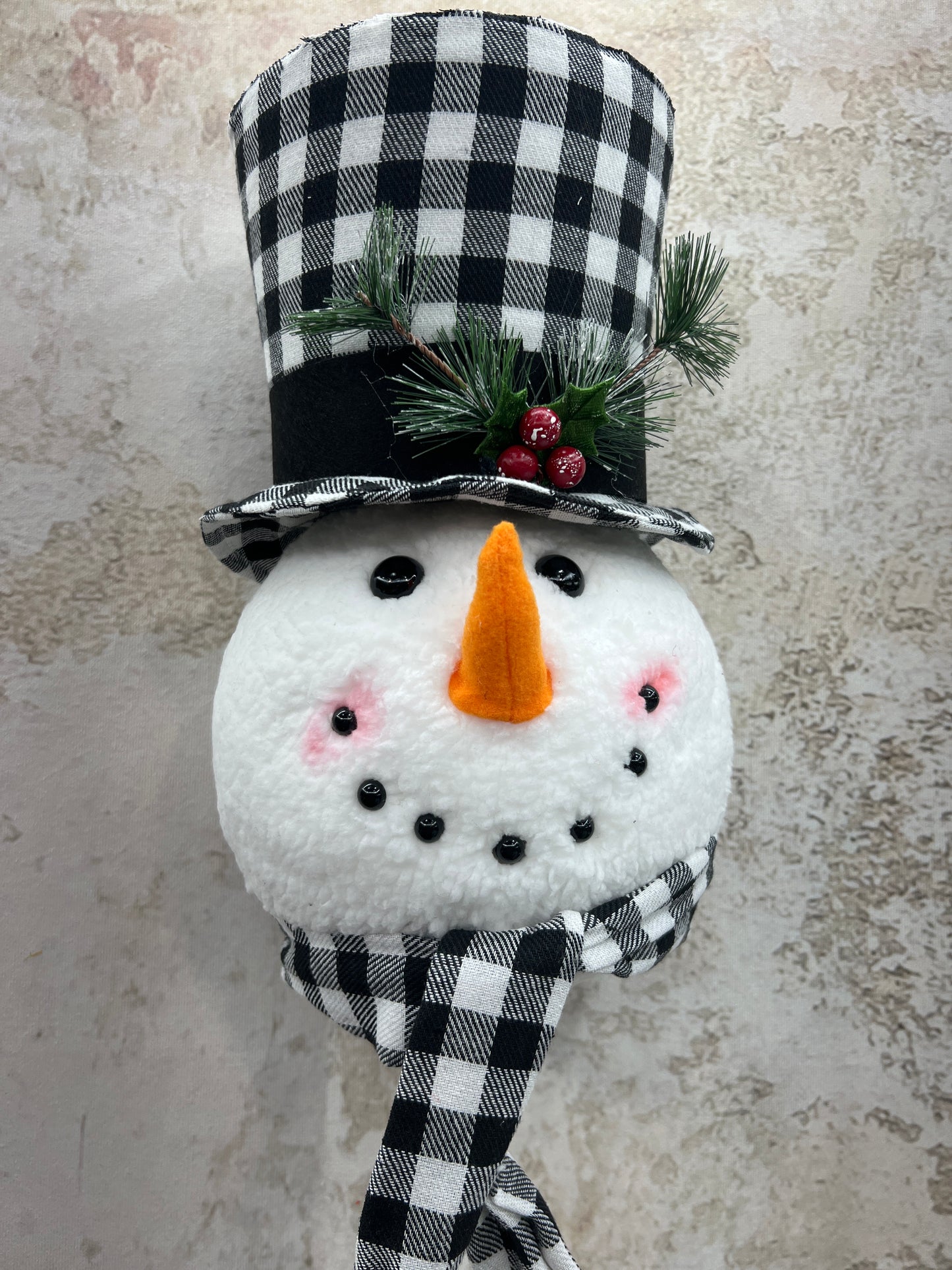 FOAM SNOWMAN TREE TOPPER    XN5950