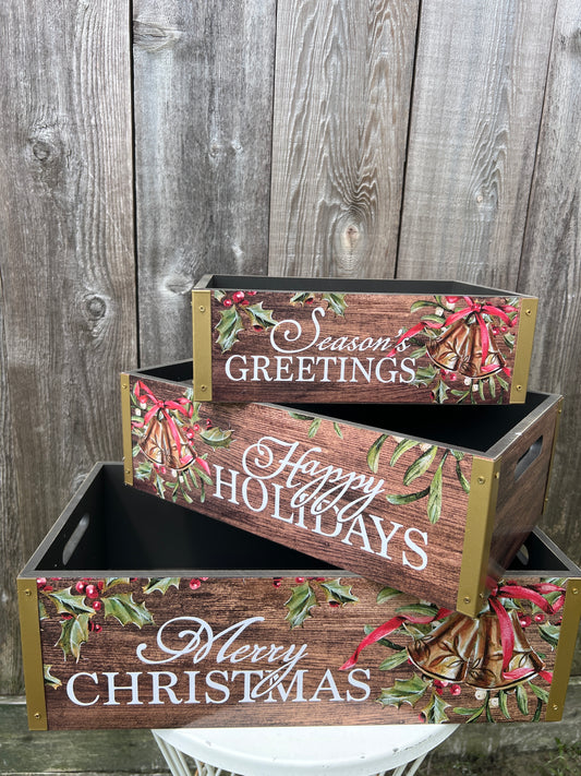 CRATE  FESTIVE FARM   9750910