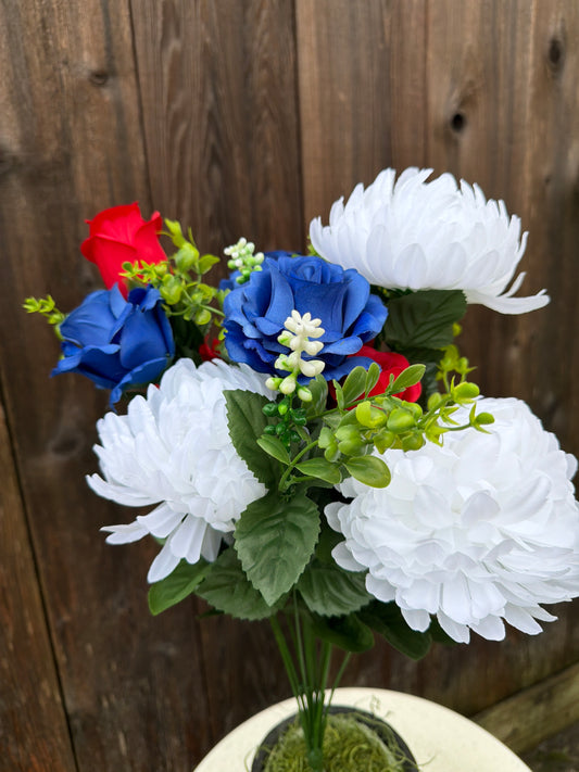 BALL MUM ROSE BUSH     85728-RDWTBL