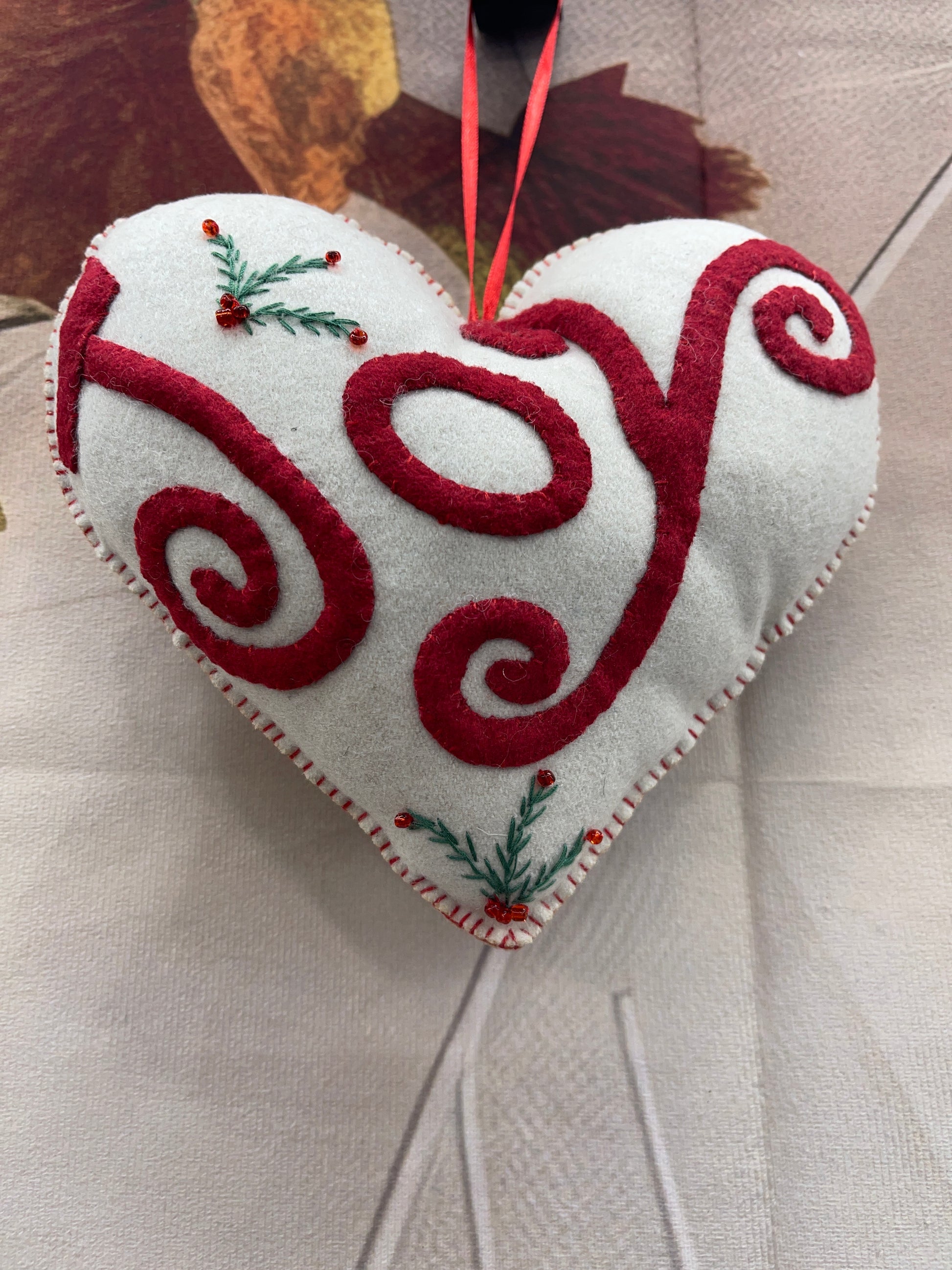 White Heart W/ Joy 176045 – Jam Designs and Supplies