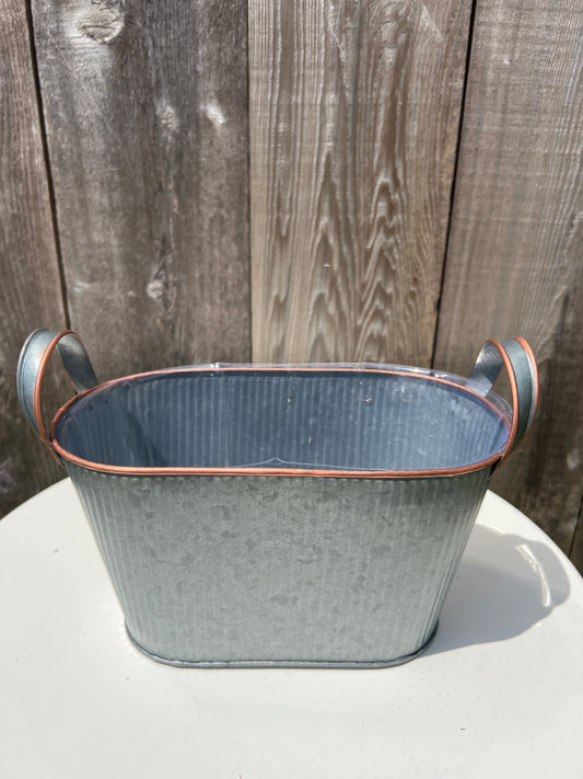 PLANTER TIN NESTED OVAL   9727464