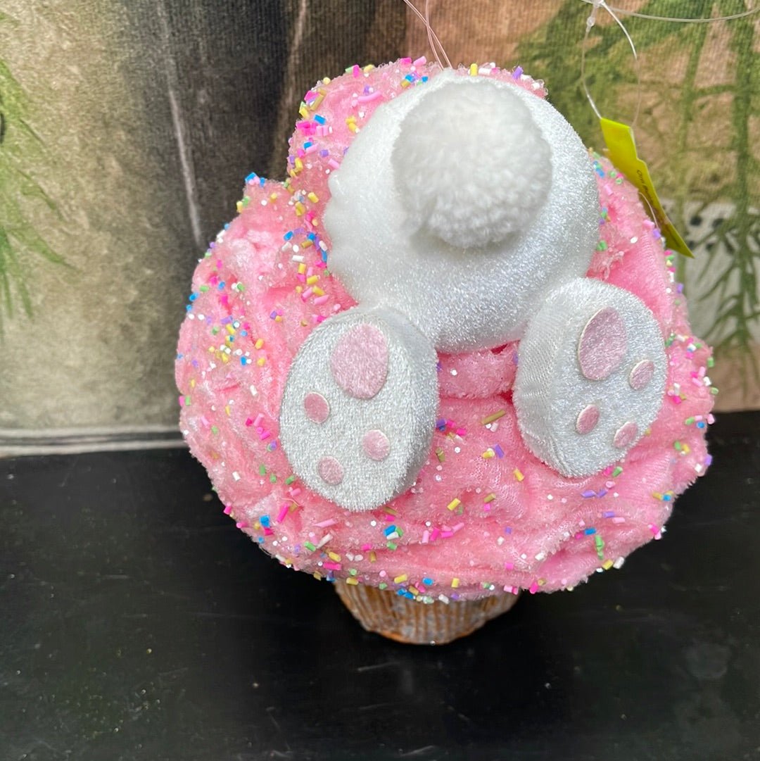 Orn Bunny Butt Cupcake 63281PK