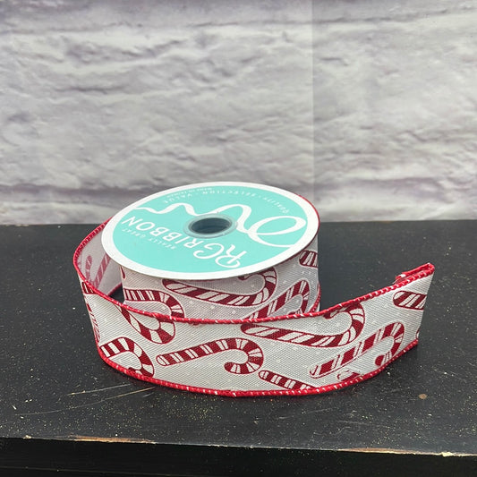 CandyCane Ribbon 1.5”x10YDS  R22609-27