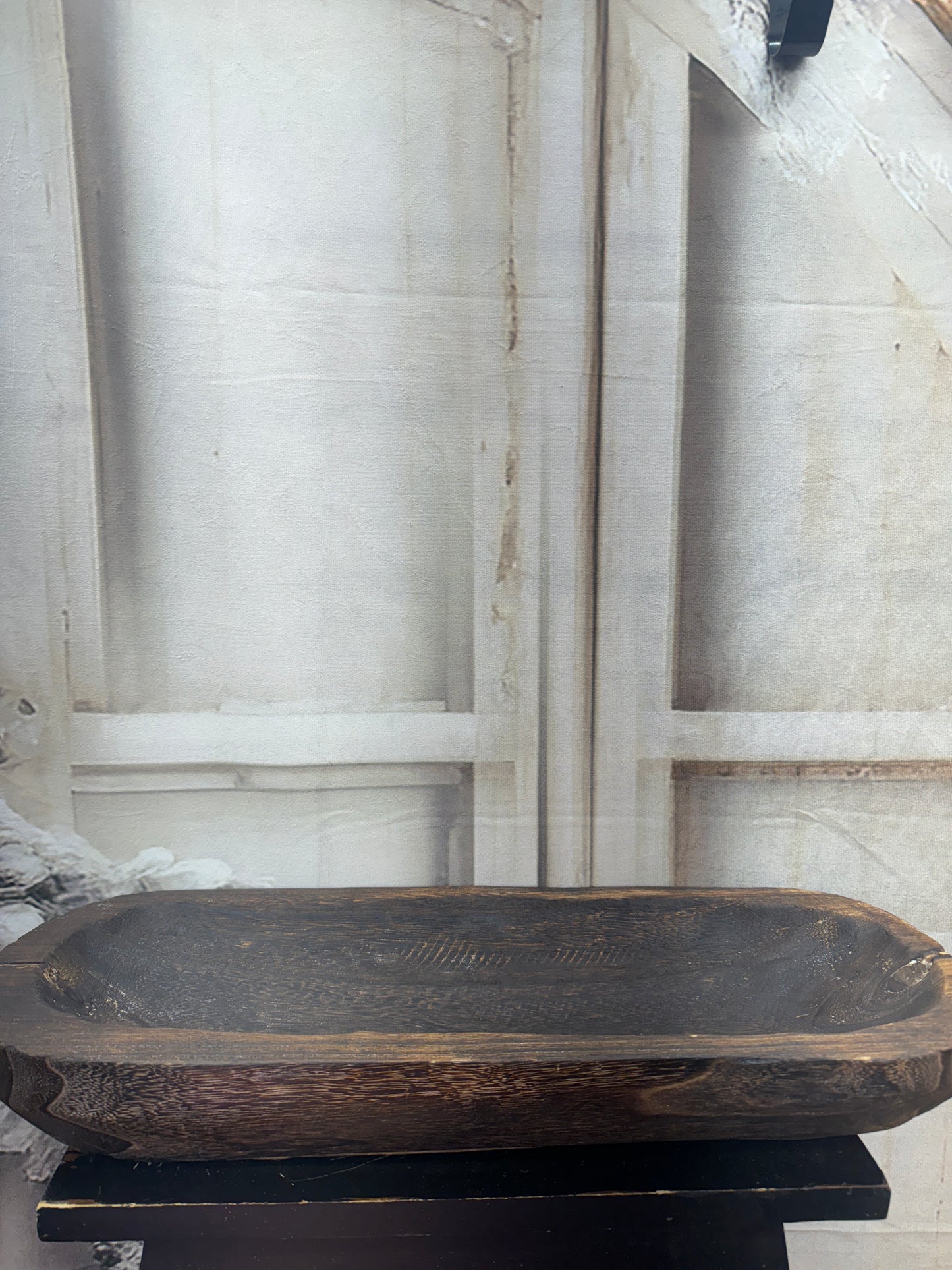 PAULOWNIA OVAL TRAY   AW213030