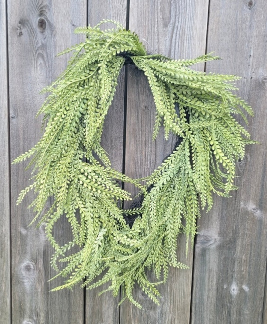 Button Fern Wreath  FP106352