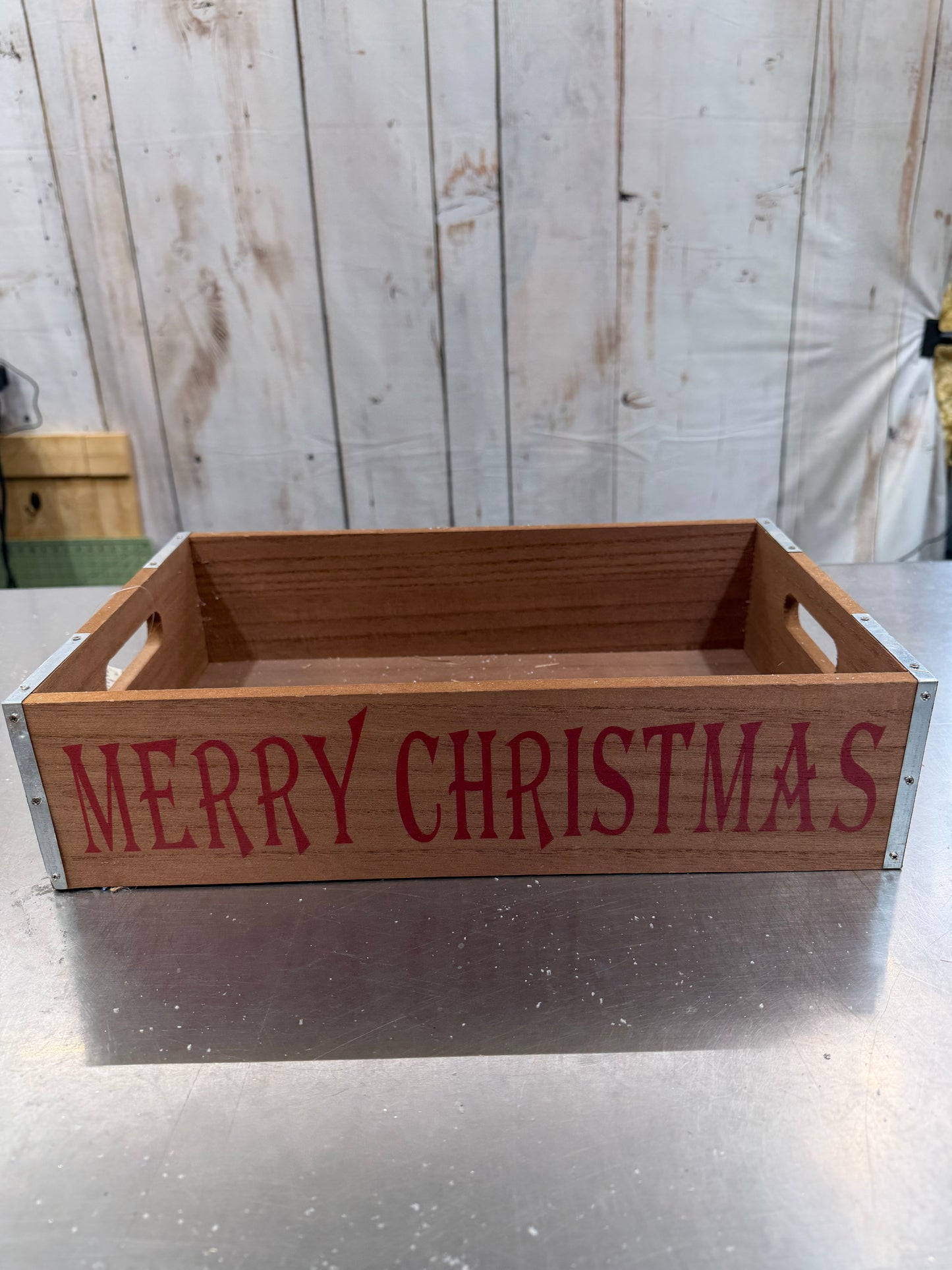 DEER IN MERRY CHRISTMAS BOX KIT