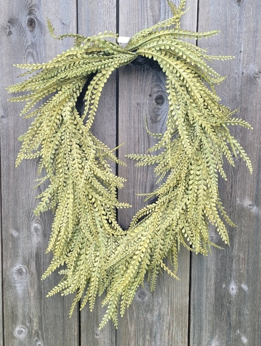 Button Fern Wreath  FP106354