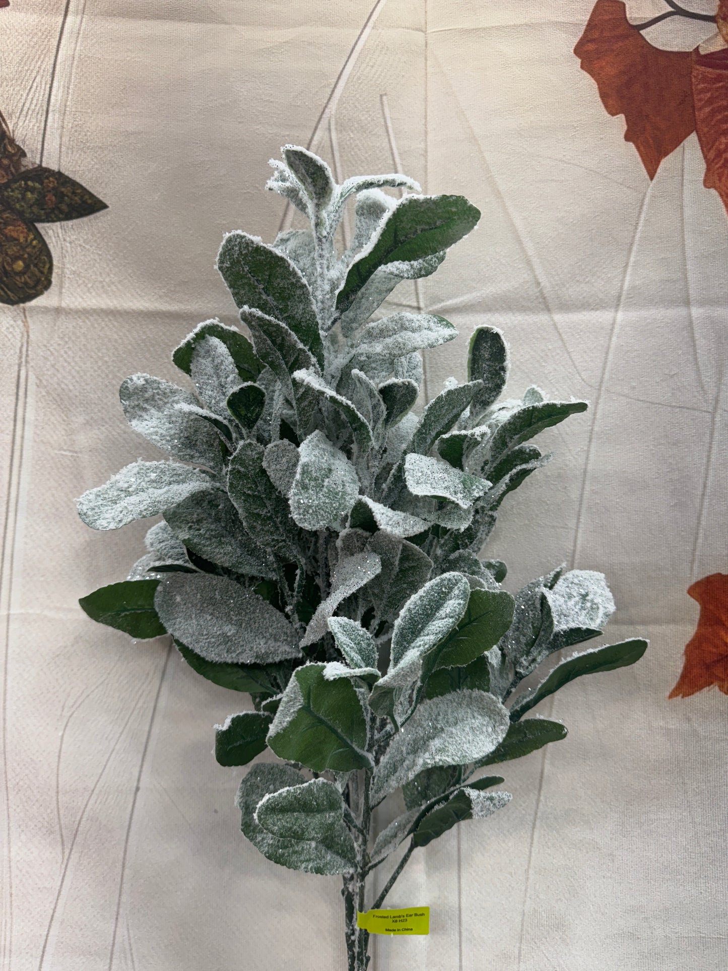 Frosted Lamb's Ear Bush   84356SNOW