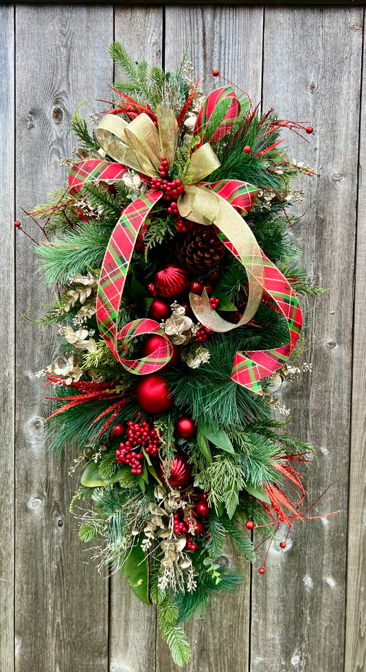 Elegant  Christmas Swag Kit