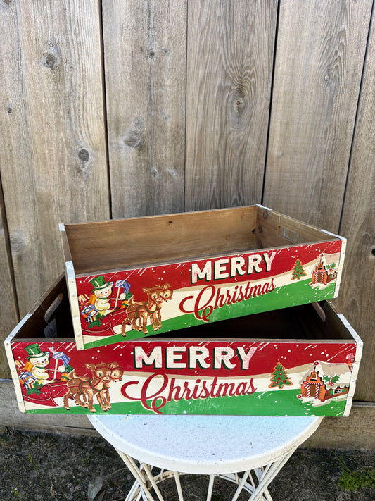 Merry Christmas Crates  4212336