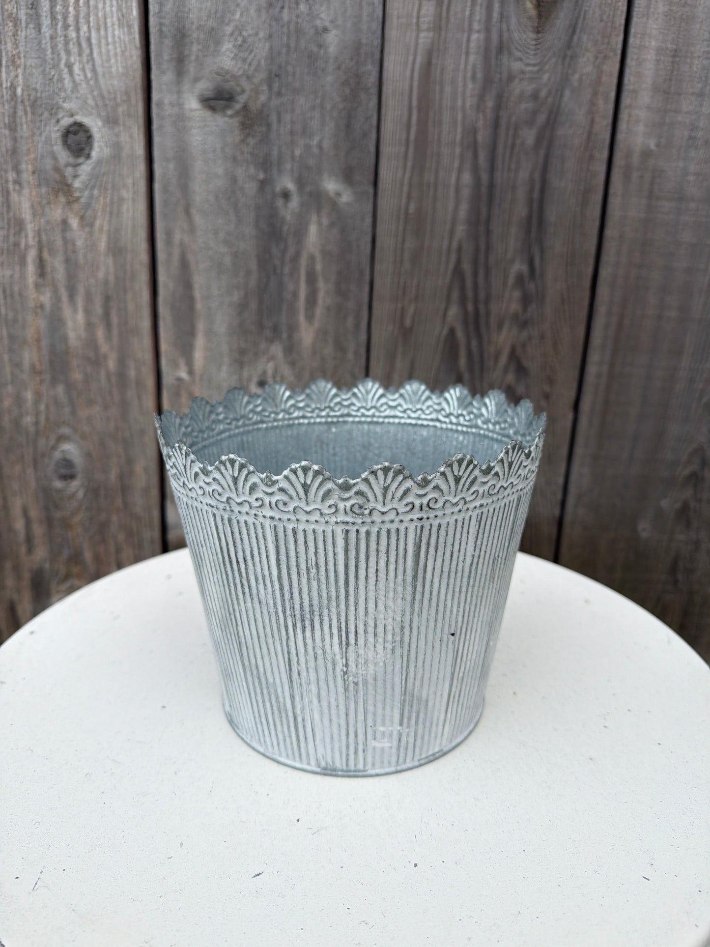 Whitewashed Container 64129