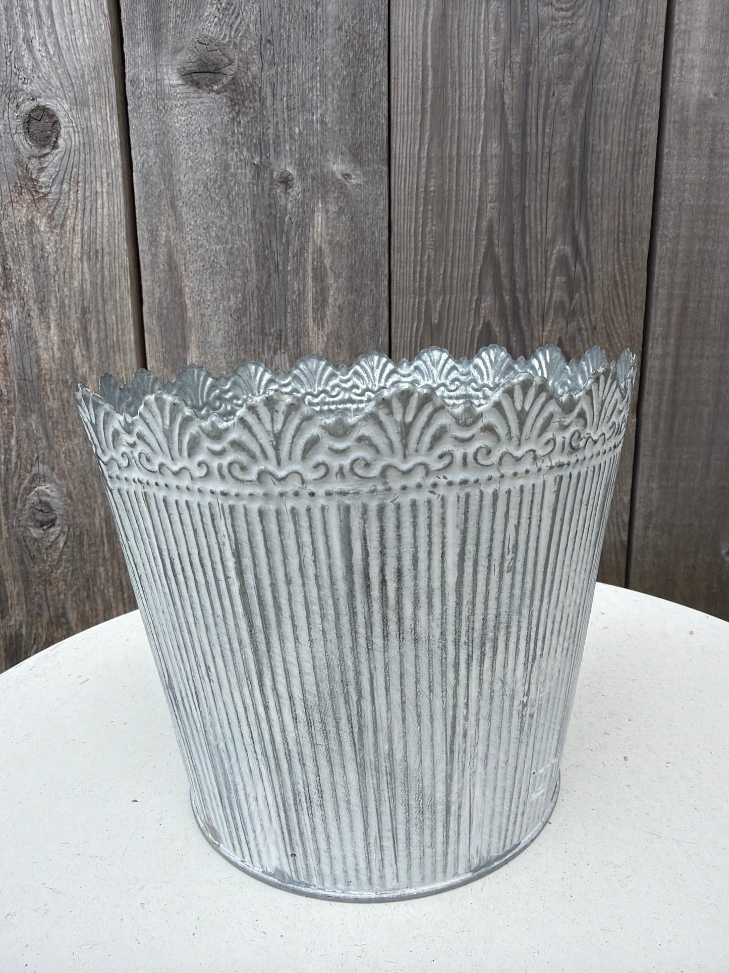 Whitewashed Container 64129