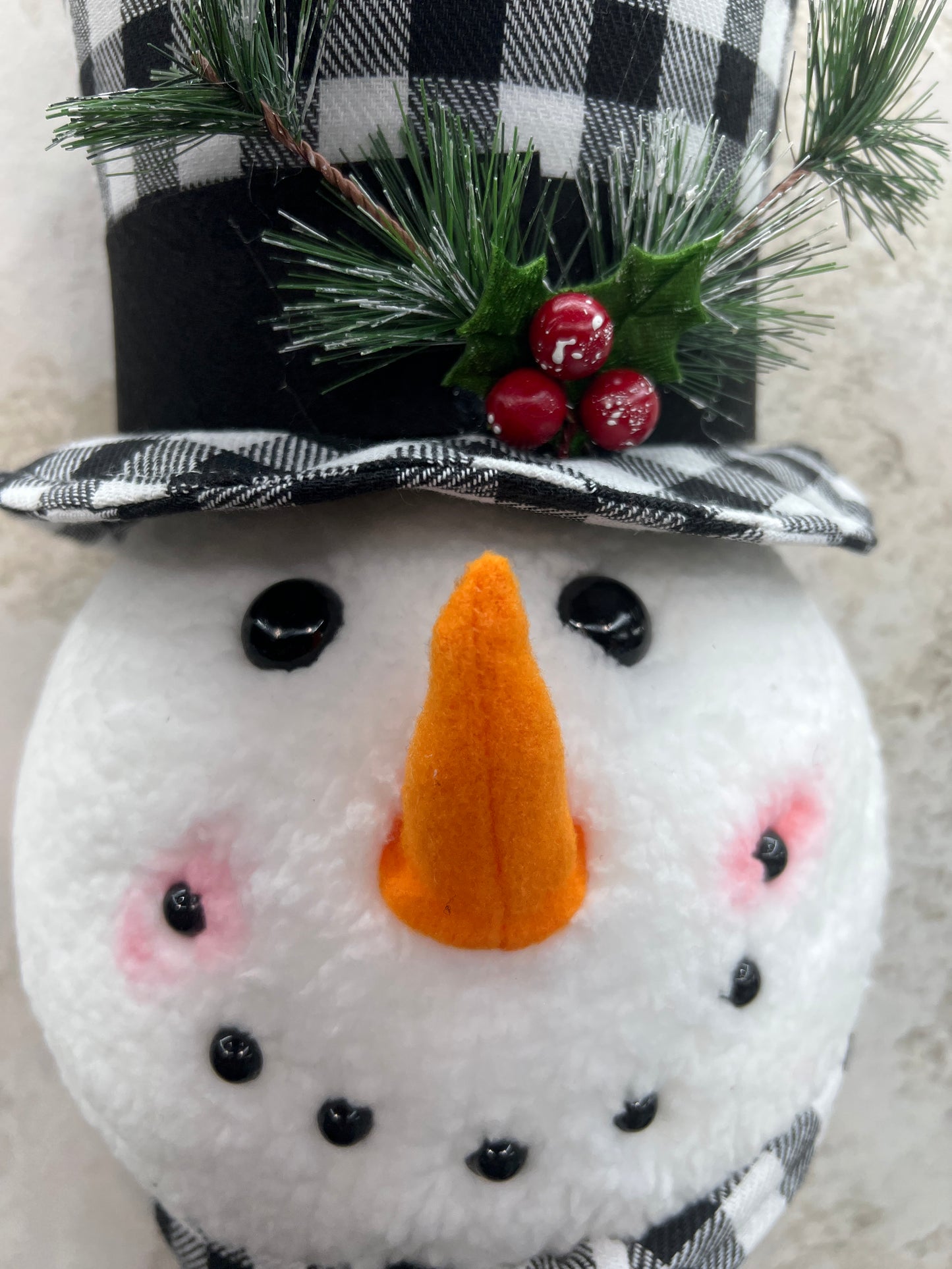 FOAM SNOWMAN TREE TOPPER    XN5950