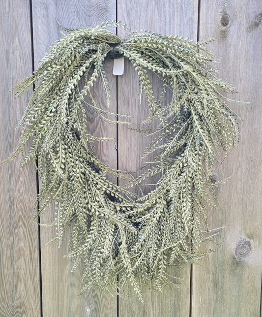 Button Fern Wreath FP106351
