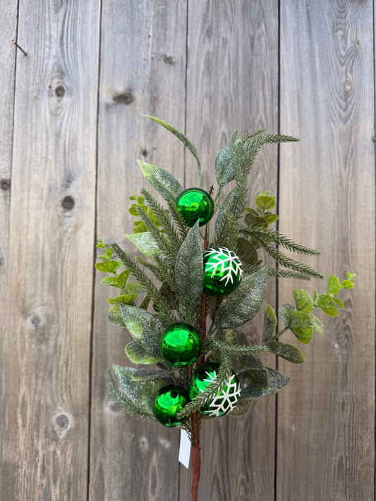 27 IN MIXED LEAF & BALL   32281-GN