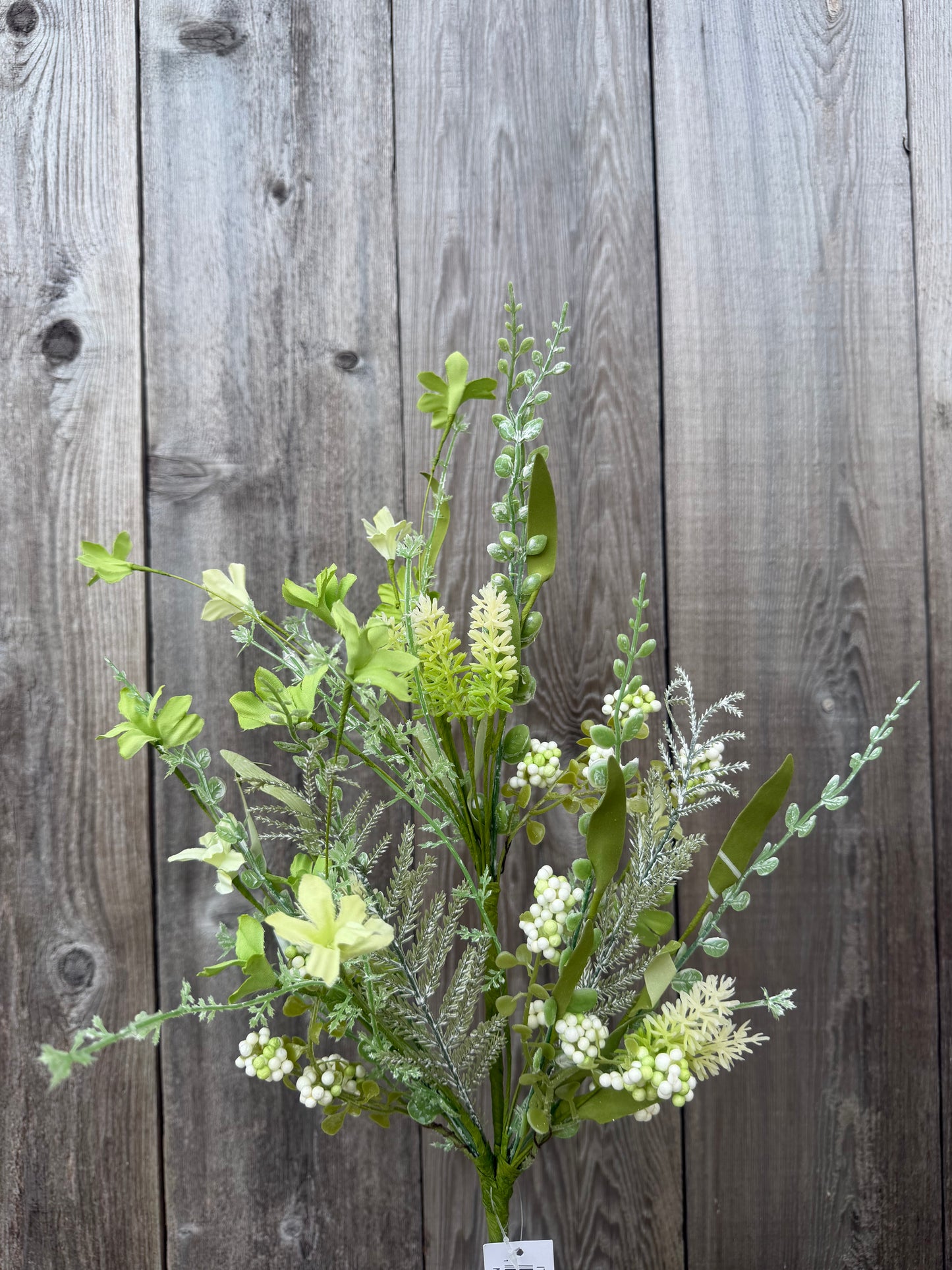 FABRIC FLOWER/EVA LEAF/BEADS SPRAY 60919 - FH8071A6