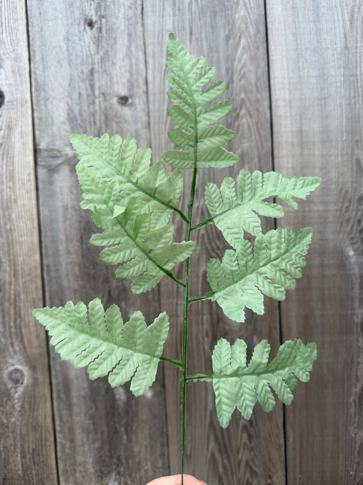 APART SILK LEATHER LEAF BUSH    FG629649 (SAGE GREEN)