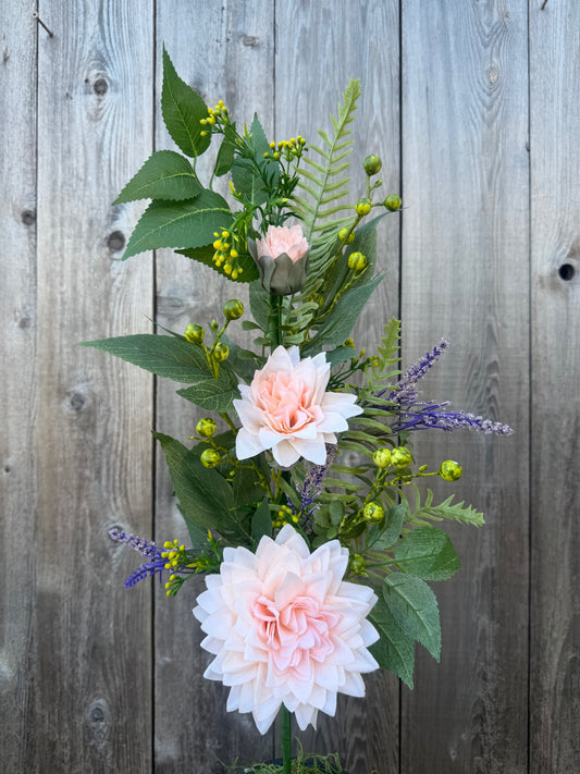 MIXED DAHLIA SPRAY          23177