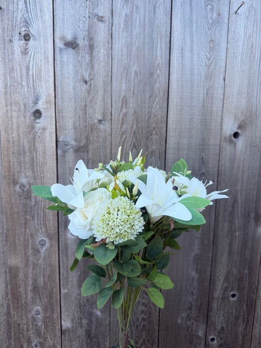 20 IN ROSE LILY BUSH   85685-CR