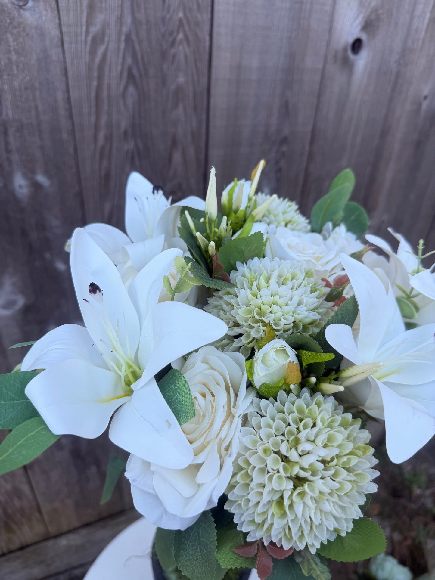 20 IN ROSE LILY BUSH   85685-CR